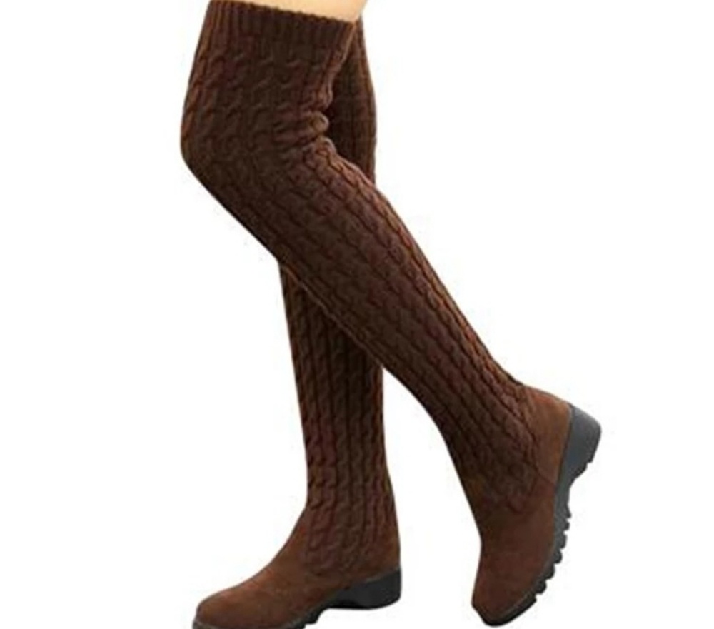 Knee high shoes
